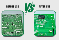 Revêtement acrylique UV-conforme anti-moisissure, anti-corrosion, protection contre l'humidité pour les cartes de circuits imprimés, prolongeant la durée de vie des produits