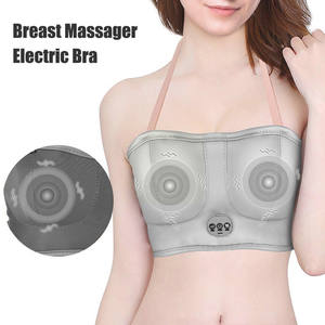 Größenverstellbarer Vibrierender Massage-BH Elektronischer Bruststimulator Massage-BH Wärmetherapie Brustvergrößerungs-Massagegerät - Product Image 2