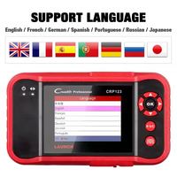 Diagnóstico del coche Creader launch CRP123 probador del vehículo Auto OBD2 escáner motor/ABS/SRS/herramienta de diagnóstico de transmisión para todos los coches