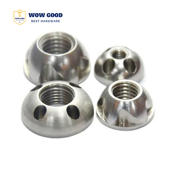 M3 M4 M5 M6 M8 M10 M12 Stainless Steel 4-Holes Anti theft Nut Security Safety Lock Nut tamper proof nuts