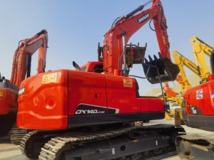 Excavadora Doosan DX140LC-9C Usada Original Coreana en Buen Estado, Excavadora Doosan DX140LC-9C en Venta - Product Image 4