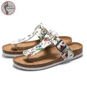 Scarpe stile estivo donna sandali <span class=keywords><strong>sughero</strong></span> sandali di alta qualità fibbia Casual pantofole <span class=keywords><strong>infradito</strong></span> - Product Image 1