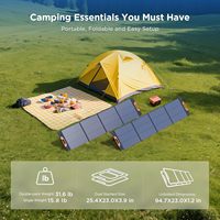 Panneau solaire monocristallin pliable portable Alecter APH-FB99 200W, certifié TUV, type N, 16BB, 23,5% d'efficacité élevée, étanche