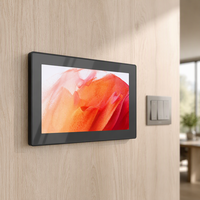 Tablette Android industrielle à écran tactile de 7 pouces avec cadre métallique et écran LCD intégré