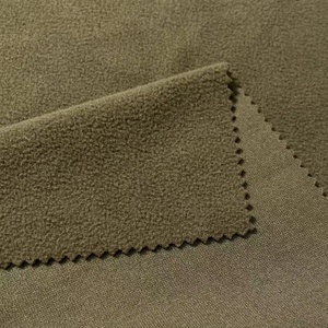 Nhà Máy Bán Buôn 150Gsm 100% <span class=keywords><strong>Polyester</strong></span> Duy Nhất Hai Mặt Bàn Chải Chống Thuốc Cực Fleece Vải Dệt Kim Cho Hàng May Mặc Đồ Chơi - Product Image 5