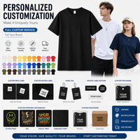 T-shirt Oversize Personnalisé avec Logo, Coton Peigné Lourd, Vêtements Homme Streetwear, Service d'Impression Graphique, Fournisseur Populaire
