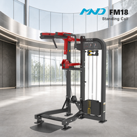 Machine à mollets assis à sélection de poids tendance MND FM18 – Équipement de fitness pour salles de sport institutionnelles et commerciales