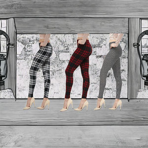 Leggings de Mujer a la Moda, Transpirables, Tejidos, con Costuras, de Cintura Alta y Efecto Push-Up - Product Image 2