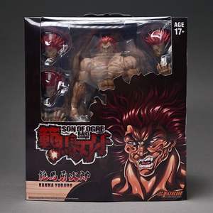 ฟิกเกอร์อนิเมะ HESPER 2 Styles ขนาด 17 ซม. ฟิกเกอร์หลายหัว ฮันมะ บากิ ฮานายามะ คาโอรุ ยูจิโร่ โมเดลของเล่นสะสมจากมังงะ - Product Image 6