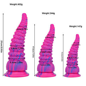 Dildo en silicone réaliste pour femmes, ventouse puissante, monstre de massage, didlos, masturbation féminine, jouet sexuel pour pénis - Product Image 3