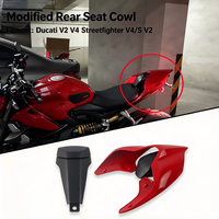 Housse de selle arrière modifiée populaire, capot de selle arrière, carénage arrière, accessoires de carrosserie moto pour Streetfighter V4 Panigale V4