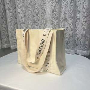 Sac fourre-tout en coton 100% personnalisé pour les clients de la mode, sac en toile avec vos designs - Product Image 3