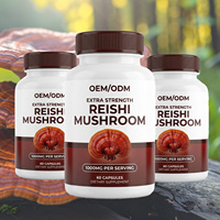 Capsules d'extrait de champignon Reishi OEM ODM sous marque privée – Soulagement du stress, soutien au sommeil, apaisement et relaxation pour adultes