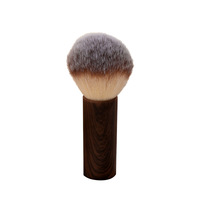 Pinceau de nettoyage professionnel pour ongles, manucure et nail art, avec manche rond en bois souple et léger