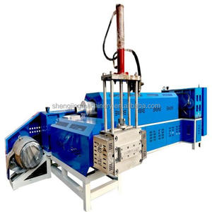 Plastique simple de vis composant réutilisant la machine de pelletisation de granules avec le dispositif de dépoussiérage - Product Image 1
