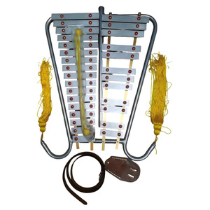 Prezzo di fabbrica 29 tono Glockenspiel xilofono con tasti in metallo per bambini strumenti musicali - Product Image 1