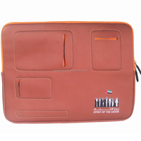 Housse de sacoche pour ordinateur portable en néoprène personnalisée à sublimation hydrofuge compatible avec MacBook Pro 14 pouces
