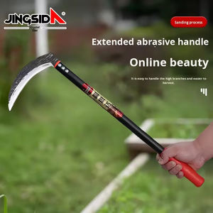 Guadaña <span class=keywords><strong>Profesional</strong></span> de Acero al Manganeso, Diseño de Doble Uso, Totalmente de Acero, para Agricultura, Corte de Césped y Trabajos Agrícolas - Product Image 3