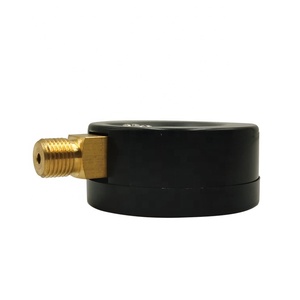 63mm Bottom Connection Black Stainless Steel Dry Filled Vacuum Negative Black Iron Dial <strong>Pressure</strong> Gauge <strong>Manometer</strong> - Product Image 3