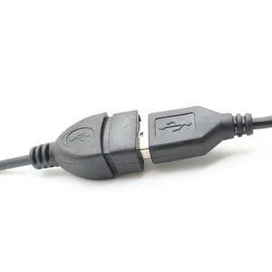 สายต่อขยาย USB 1.5M ถึง 10M สีดำ แกนทองแดงเต็มรูปแบบ สำหรับถ่ายโอนข้อมูลและชาร์จไฟ หัวต่อ USB A ตัวเมีย - Product Image 1