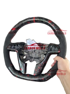 Volante Deportivo Universal para COMMODORE <span class=keywords><strong>HSV</strong></span> E123 / Pontiac G8 2008-2009 / Holden Commodore en Fibra de Carbono - Product Image 4