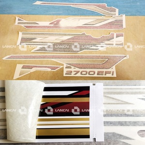 Pegatina de rayas para coche hilux 2011 <span class=keywords><strong>vigo</strong></span>, pegatina de coche para hilux - Product Image 6