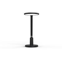 Lampe de table LED en aluminium durable, CRI 95, protection des yeux pour les étudiants, 3 modes de couleur, commande tactile, lampe de bureau