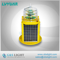 Feux de navigation marins solaires 6Wx4 panneaux 16.5V de sortie pour applications offshore/terrestres