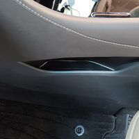 Boîte de rangement en silicone pour Alphard Vellfire 40 Series RHD Accessoire d'intérieur de voiture de style populaire sous le siège passager