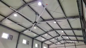 Ventilatore da soffitto per magazzino industriale HVLS grande da 20 piedi 6100mm