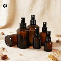 Flacon pulvérisateur vide en verre, récipient cosmétique rechargeable, pot à crème, flacon pompe pour lotion, flacon pour émulsion 15ml 30ml 50ml 60ml 100ml