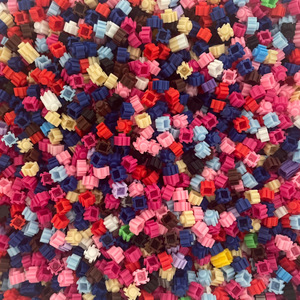 Rompecabezas 3D Hecho a Mano, Bloques <span class=keywords><strong>de</strong></span> Construcción <span class=keywords><strong>de</strong></span> 8 mm, Serie a Granel, Juguetes <span class=keywords><strong>de</strong></span> Partículas Pequeñas Encajables, Juguetes Educativos <span class=keywords><strong>de</strong></span> Plástico para Niños - Product Image 4