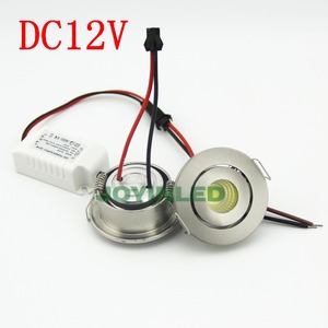 3W <span class=keywords><strong>Mini</strong></span> Cabinet COB Lights Nickel Couleur Diamètre 50mm Led Cabinet cob spotlight - Product Image 5
