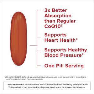 CoQ10 recomendado por cardiólogos, soluble en agua y grasa para la salud del corazón - Product Image 2