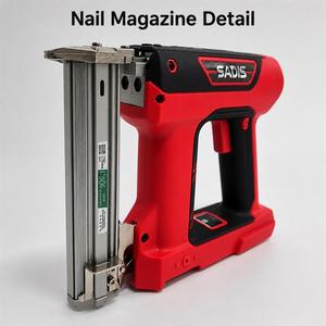 Pistola de Impacto Neumática Inalámbrica con Batería de Litio, Clavadora para Concreto, Paredes, Acero, Metal y Madera - Product Image 2
