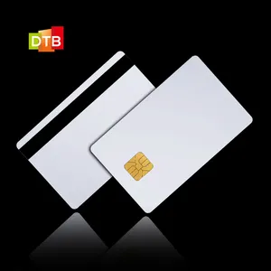 Custom Blank Dual interface IC card magnetic stripe card Jcop3 J3h082 Jcop4 P71 Emv Java Chip contactless Ic Card