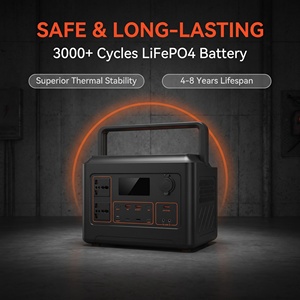 Estación de Energía Portátil de 320 Wh con Carga Inalámbrica de 15 W, Carga Solar MPPT, Fuente de Alimentación de Emergencia con Pantalla LCD y Luz SOS - Product Image 3