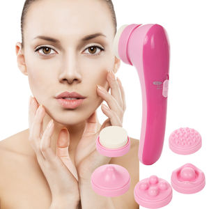 CNAIER 5-1 Mini masseur de vibrations soniques portable électrique femme <span class=keywords><strong>visage</strong></span> cou Machine de massage approprié pinceaux de maquillage mains nez - Product Image 2