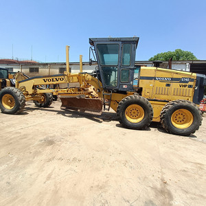 รถเกรดเดอร์ Volvo G740 แบบโครงสร้างแบบประกบ ขับเคลื่อนด้วยเครื่องยนต์ดีเซล Cummins M11 กำลัง 210 แรงม้า น้ำหนักใช้งาน 16.1 ตัน - Product Image 1
