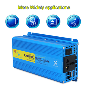Onduleur à onde sinusoïdale pure <span class=keywords><strong>Lvyuan</strong></span> <span class=keywords><strong>1000W</strong></span> 12/24V Onduleur à onde sinusoïdale pure <span class=keywords><strong>1000W</strong></span> à onduleur solaire 220V - Product Image 6