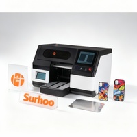 Impresora UV Eco-Solvente Digital Multifuncional de Una Sola Pasada A3 con Plataforma de Vacío para Acrílico, Plástico, Tazas, Vidrio, Metal, Huevos, Teléfonos