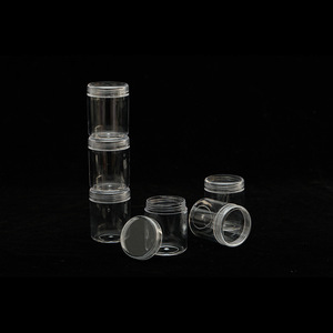 20g özelleştirilmiş şeffaf konteyner parçaları ve aksesuarları küçük alet küçük yuvarlak plastik kutu - Product Image 3