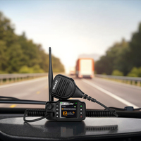 Radio Mobil BinQi BQ-8900 Android 4G POC, Walkie Talkie Jarak Jauh Terpasang di Kendaraan, Zello, Kartu SIM, 5000km, GPS, Tahan Air IPX-1