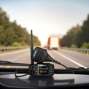 Binqi BQ-8900EU Android 4 gam PoC xe đài phát thanh xe gắn Walkie Talkie zello thẻ Sim Long Range 5000km GPS liên lạc không dây - Product Image 1