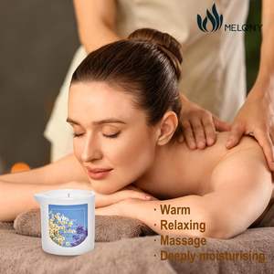 Bougies de massage d'aromathérapie faites à la main à prix compétitif avec huiles essentielles Design élégant pour l'hydratation de la peau Soulagement du stress - Product Image 2