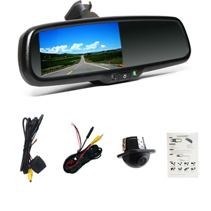 Kit de Cámara de Reversa Inalámbrica Universal para Espejo Retrovisor de Coche, con Visión Nocturna e Impermeable, Cámara de Respaldo de 12V CC, Ayuda para Estacionar A1 - Product Image 6