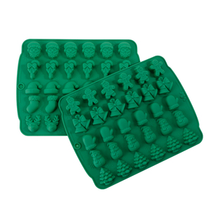 Santa clous hat chuông thả sô cô la khuôn xà phòng Silicone Băng Khay bánh Xmas giáng sinh khuôn giáng sinh bông tuyết Jinger người đàn ông - Product Image 4