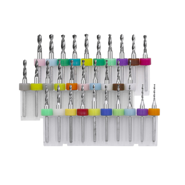 PCB Board Drill Kit Mini Tungsten Steel Drill Bit Is Used for Cleaning the Nozzles of 3D Printers for Circuit Boards and DIY