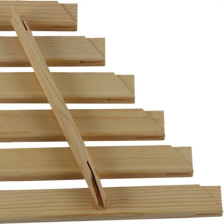 Tasselli di legno craft sticks rotonda bastone di legno