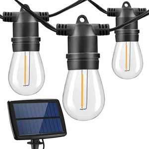 Bán hàng nóng năng lượng mặt trời giáng sinh đèn trang trí ánh sáng sân vườn trang trí Patio Led ngoài trời không thấm nước chuỗi đèn - Product Image 2